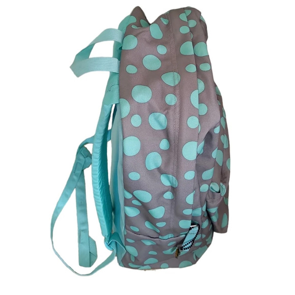 JanSport Superbreak Backpack Grey Rabbit Sylvia Dot - Picture 2 of 9